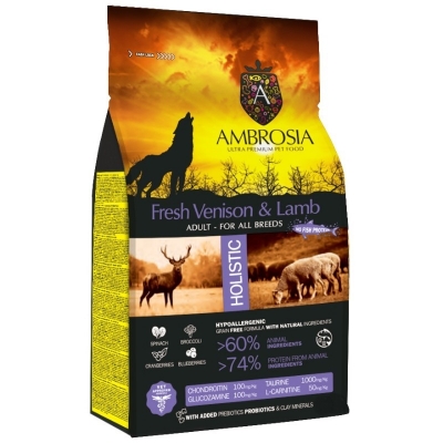 ambrosia-grain-free-dog-adult-fresh-venison-lamp-2kg